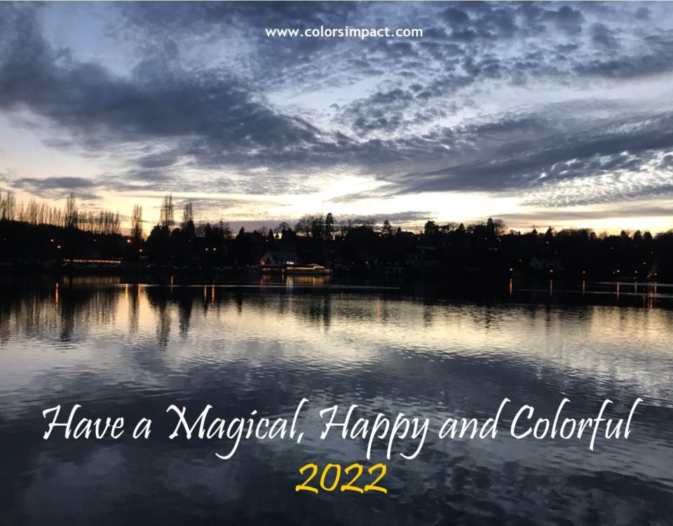 Magical, Happy and Colorful year 2022 from Dominique Latteur Colors Impact